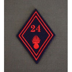 Losange 24 Régiment d'Infanterie Troupes (VENDU PAR DEUX)