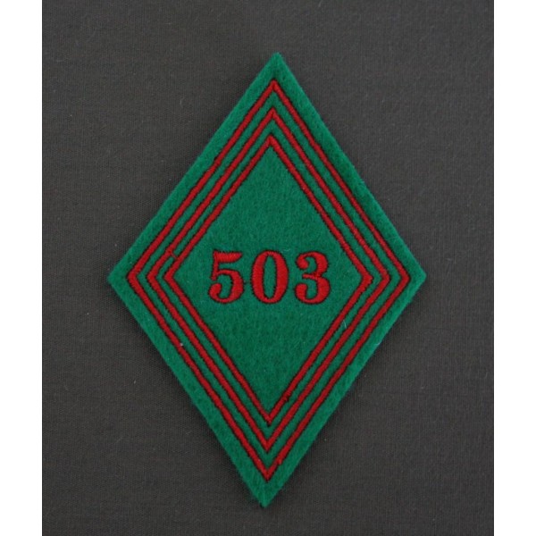 Losange 503 R giment Du Train Troupes VENDU PAR DEUX Losange 503 R giment Du Train Troupes VENDU PAR DEUX