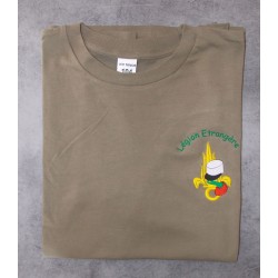 T-shirt brodé avec insigne légion