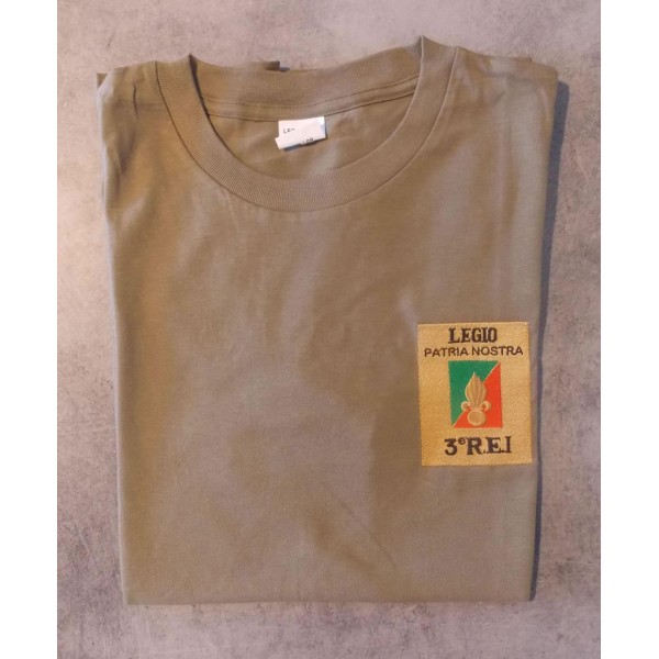 T-shirt brodé 3° R.E.I