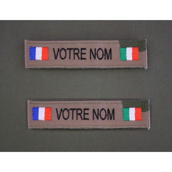 Bande Patro OTAN CE avec Drapeau France / Italie (par 2)