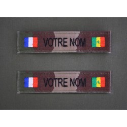 Bande Patro OTAN CE avec Drapeau France / Sénégal (par 2)