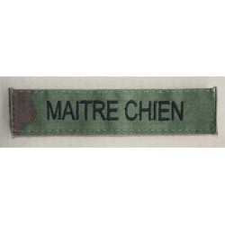 Bande Patro "MAÎTRE CHIEN" OTAN CE (à l'unité)